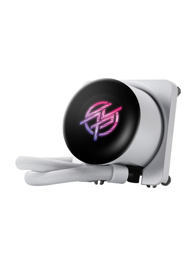 MSI MPG CORELIQUID P13 360mm AIO Liquid CPU Cooler – 2.1" IPS LCD Pump Display, ARGB Fans, 3400RPM Pump, 500–2050RPM Fans, Intel & AMD Compatible, 360mm Radiator, White | 306-7ZWGA21-L80 - Image 4